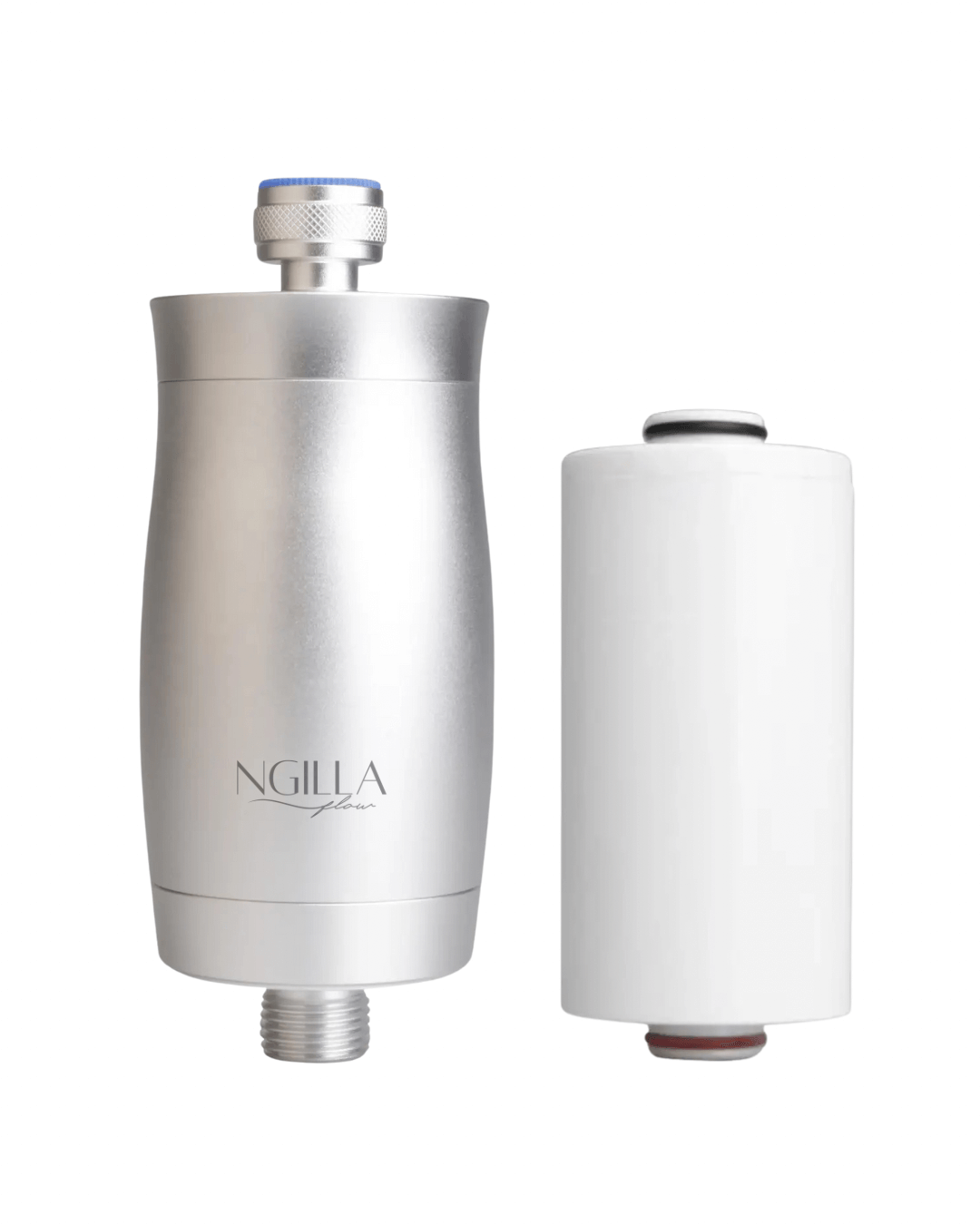 Ngilla Flow Essential Bundle with shower filter and refill cartridge