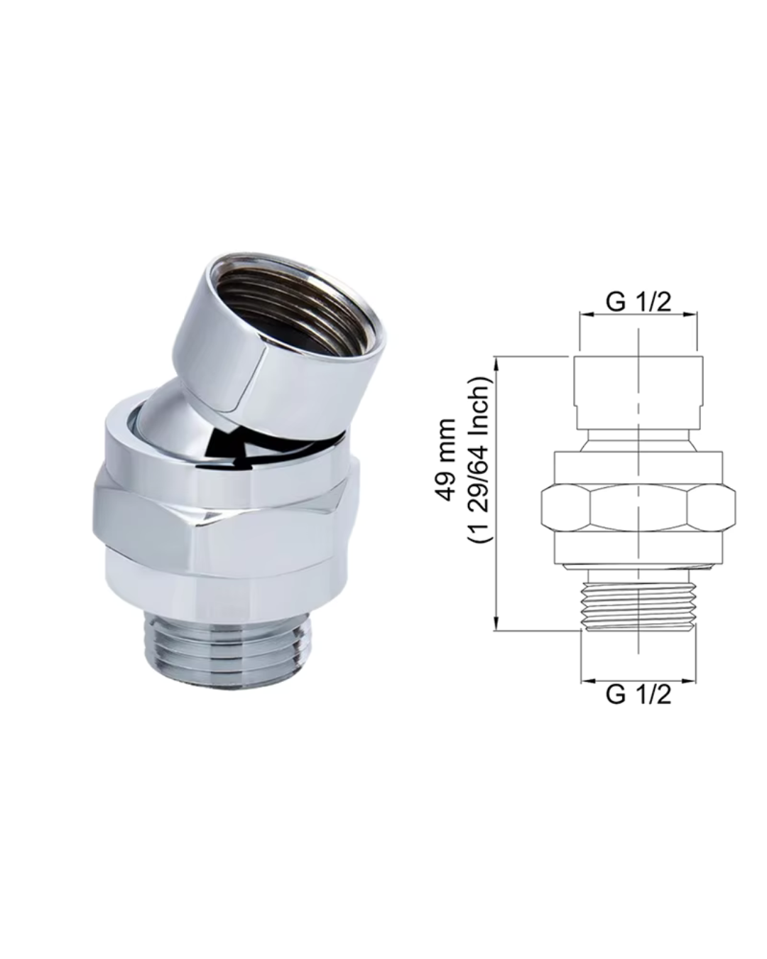Swivel Shower Adapter