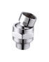 Ngilla Flow swivel shower adapter in chrome finish